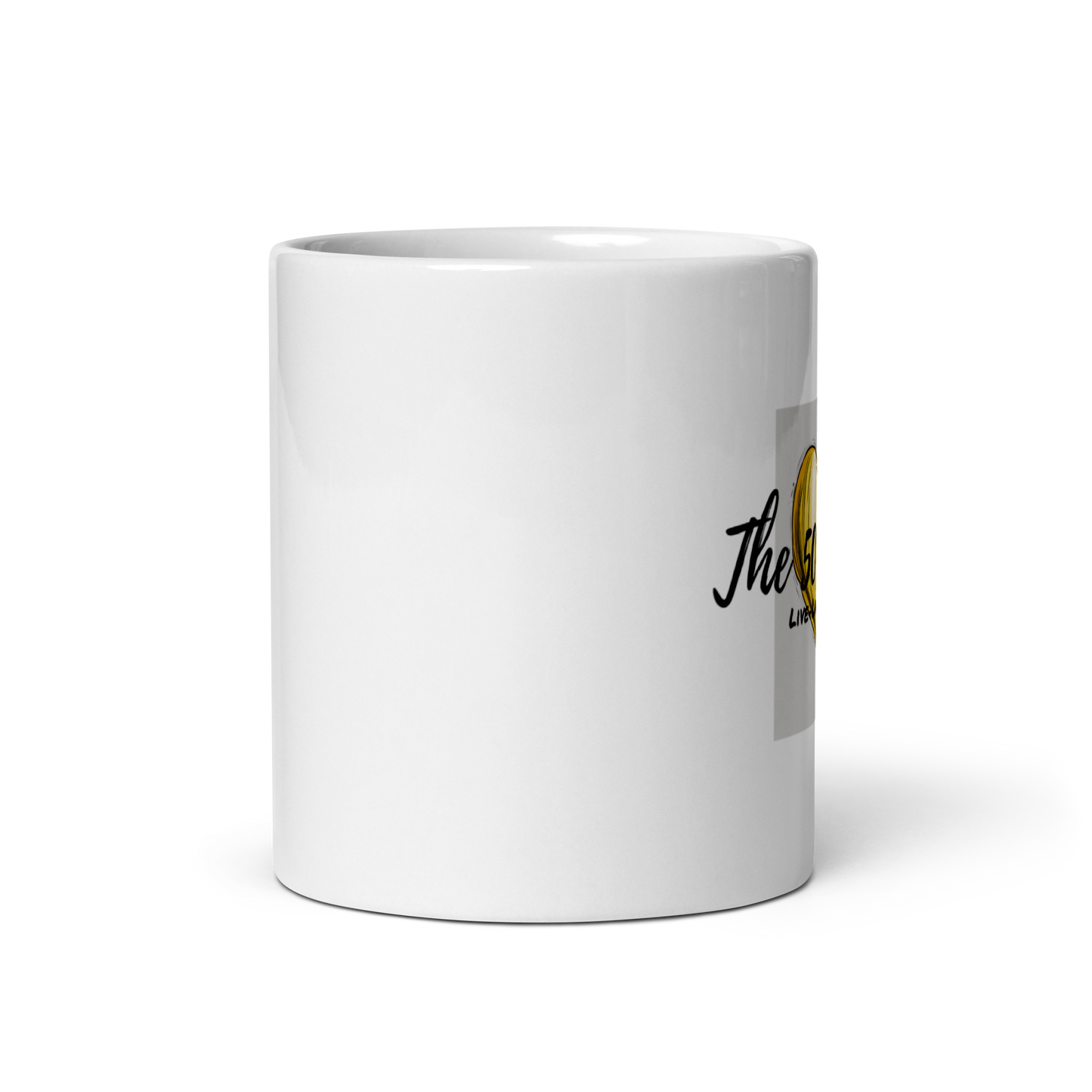 White glossy mug-The 50's Chicks