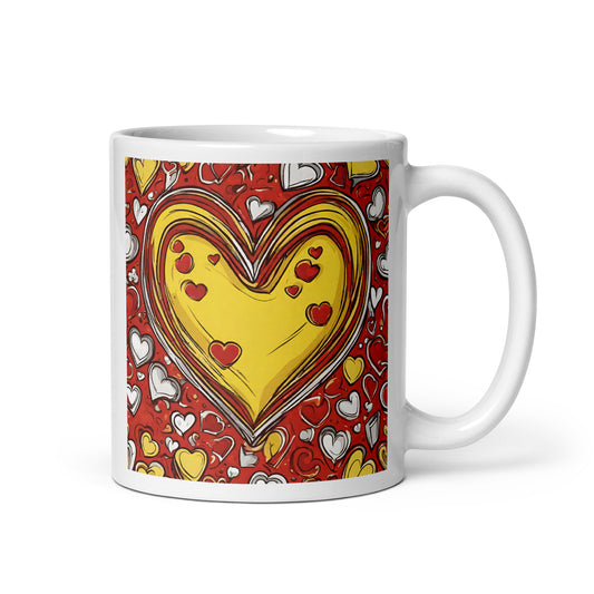 Flurry Hearts-White glossy mug