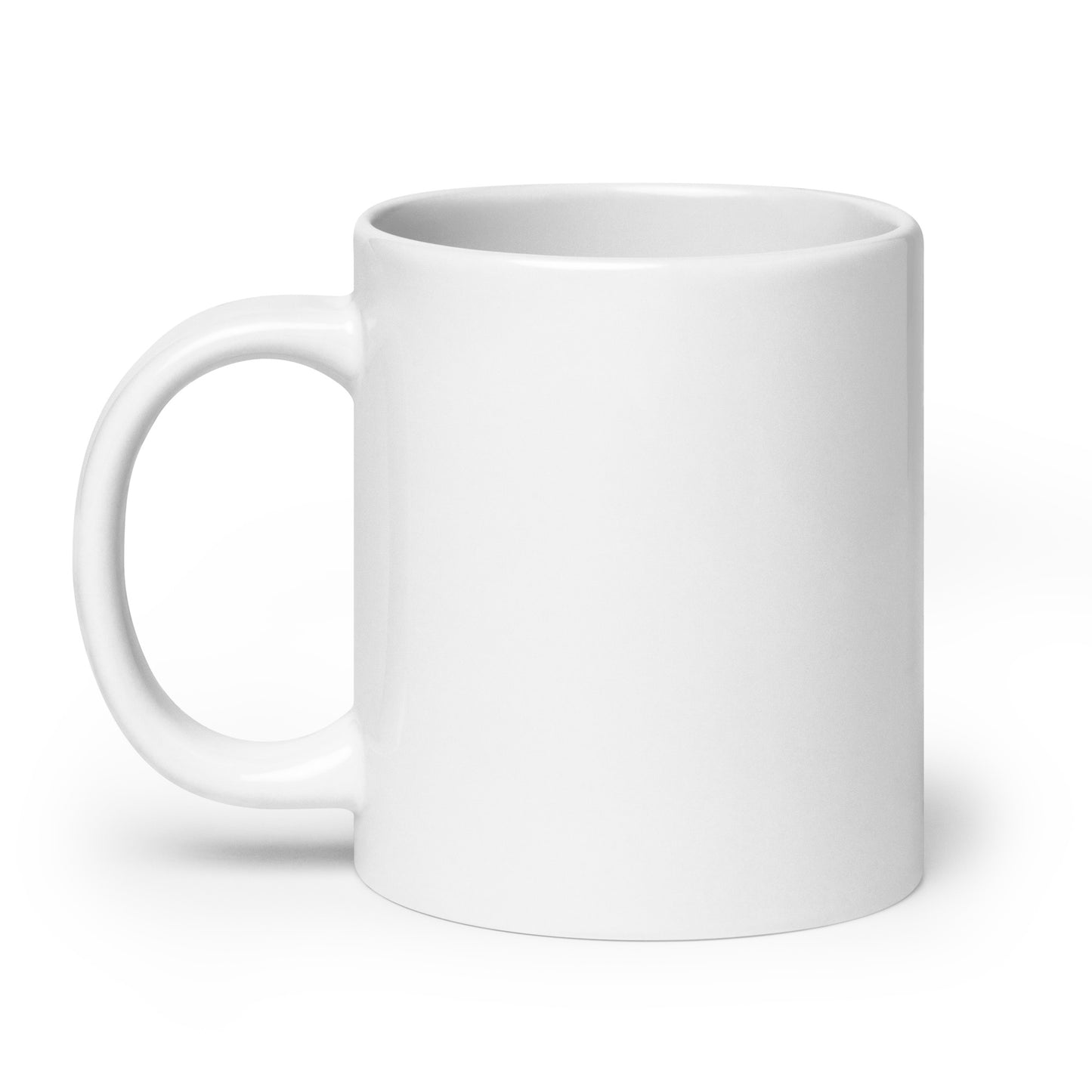 Cache Heart-White glossy 20 oz mug