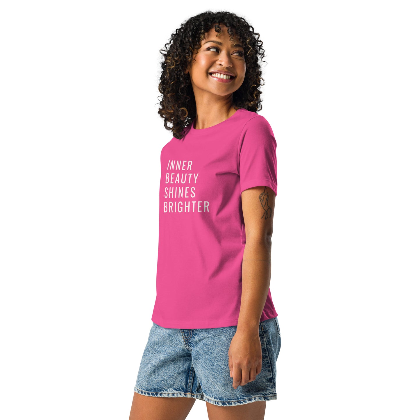 Inner Beauty Shines Brighter-Women's Relaxed T-Shirt