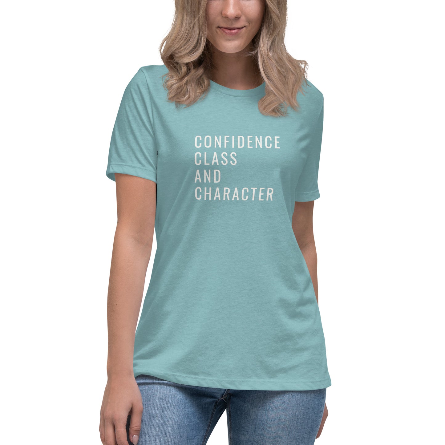 Confidence, Class-Women's Relaxed T-Shirt