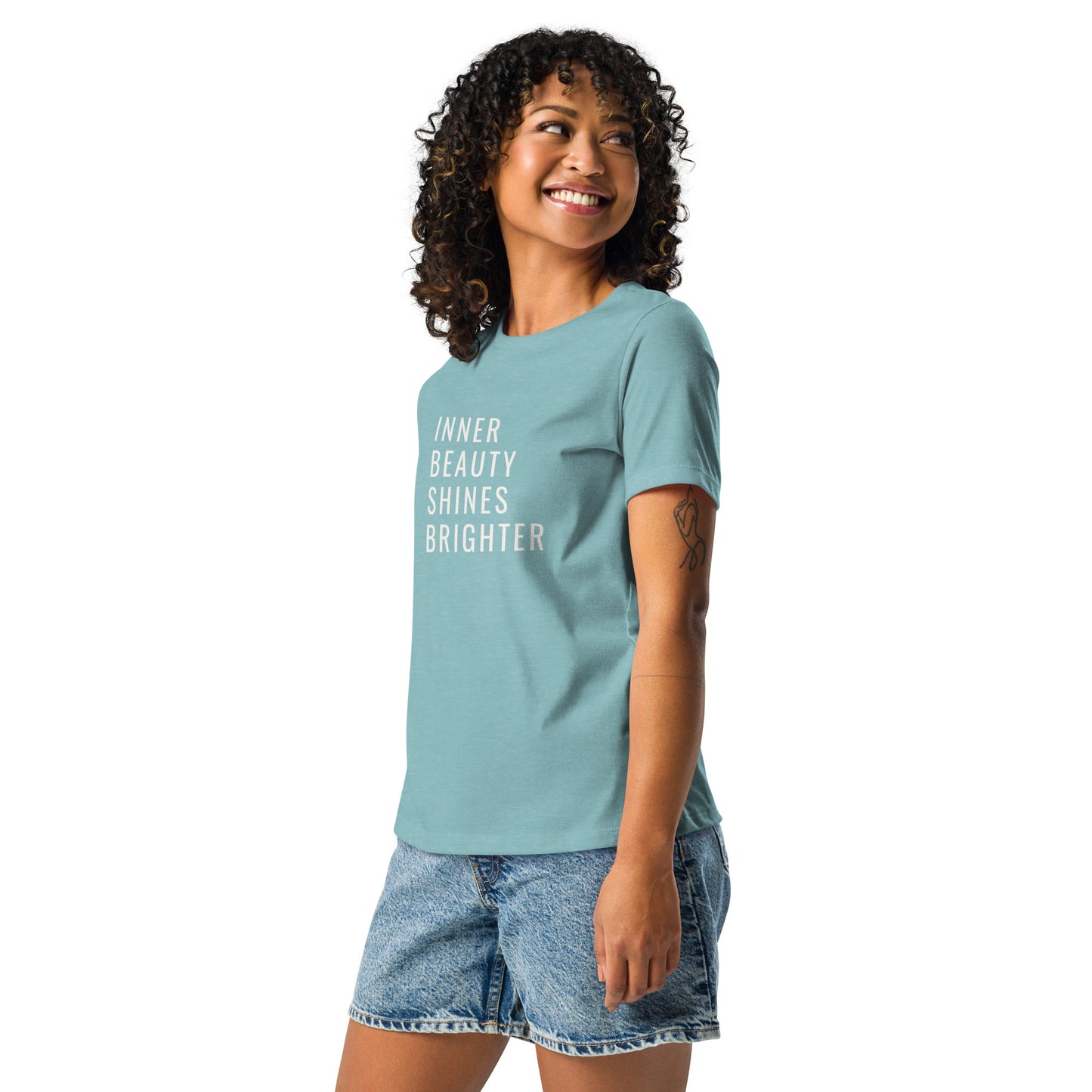 Inner Beauty Shines Brighter-Women's Relaxed T-Shirt