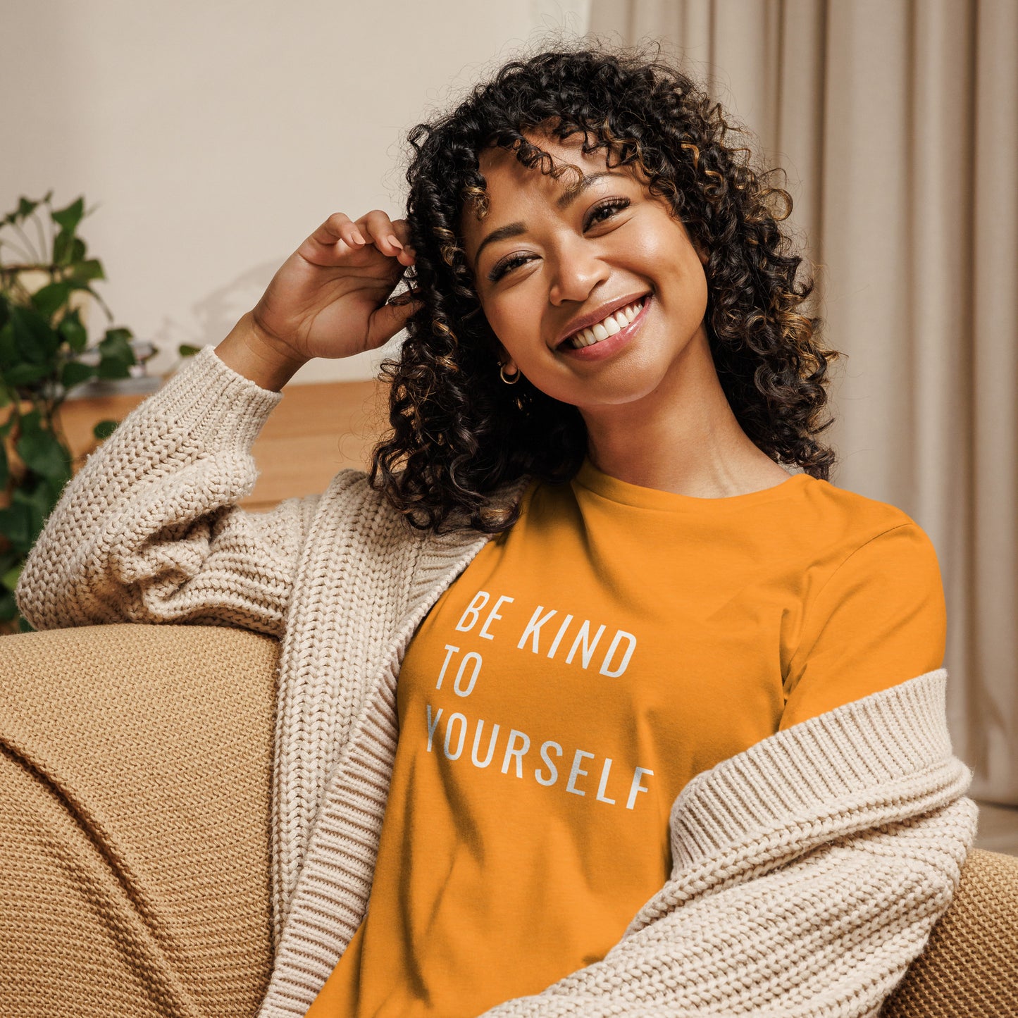 Be Kind To Yourself-Women's Relaxed T-Shirt