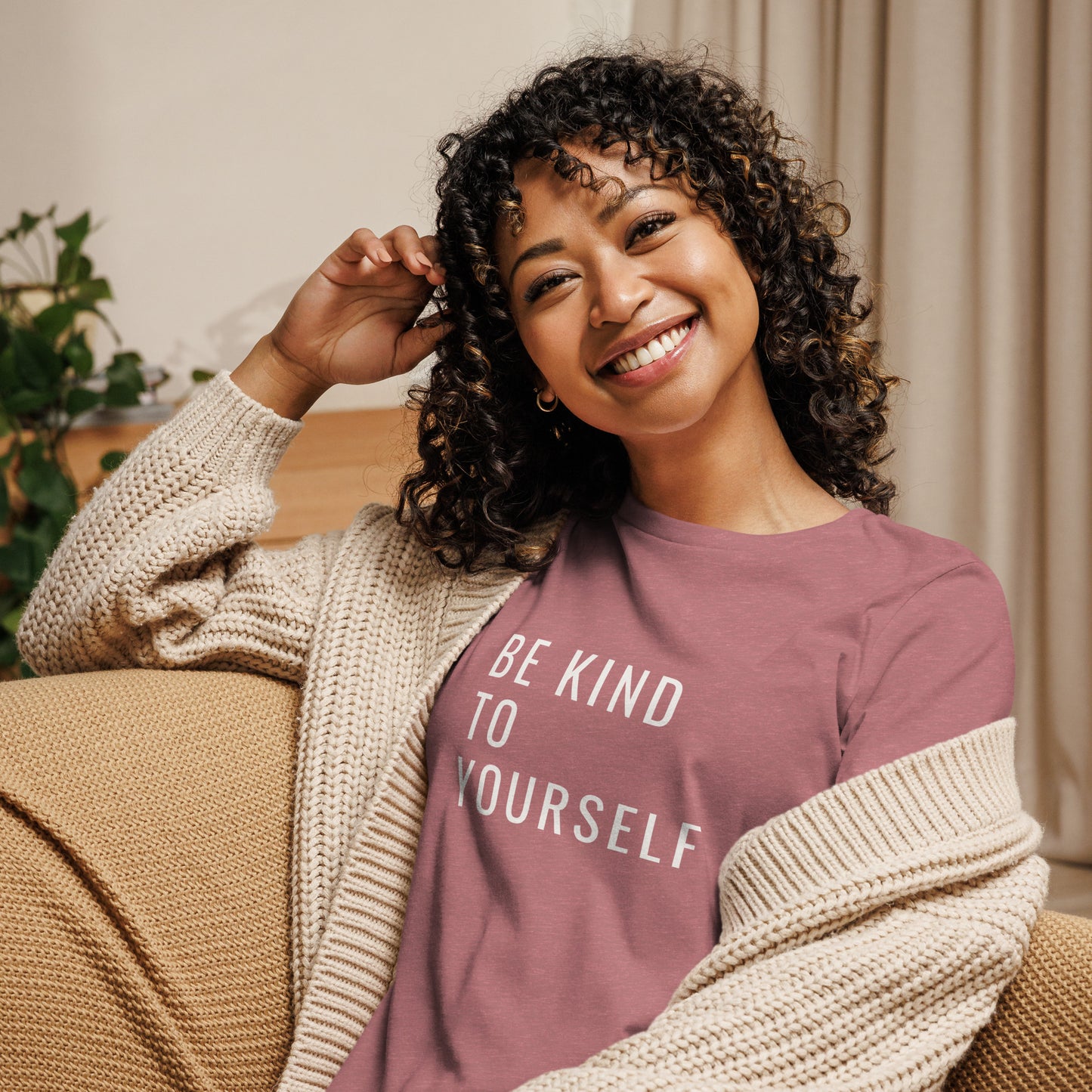 Be Kind To Yourself-Women's Relaxed T-Shirt