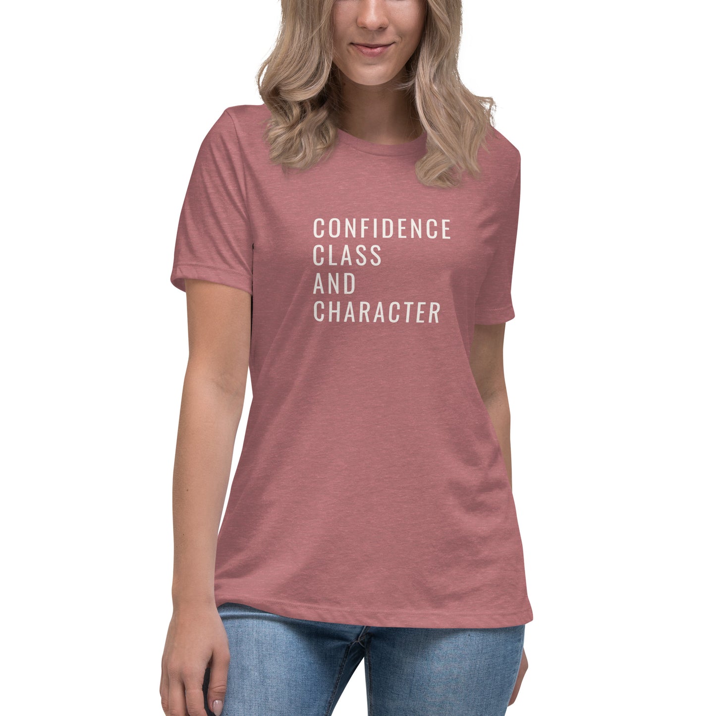 Confidence, Class-Women's Relaxed T-Shirt