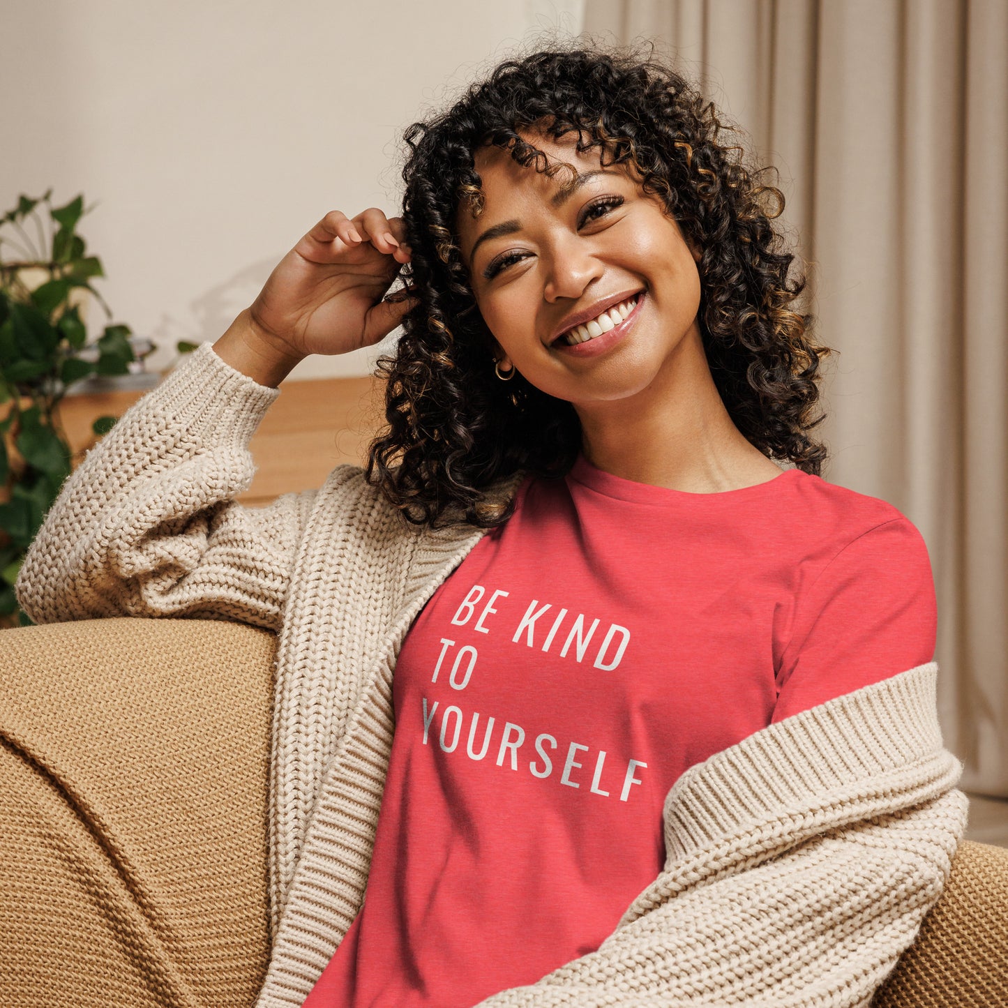 Be Kind To Yourself-Women's Relaxed T-Shirt