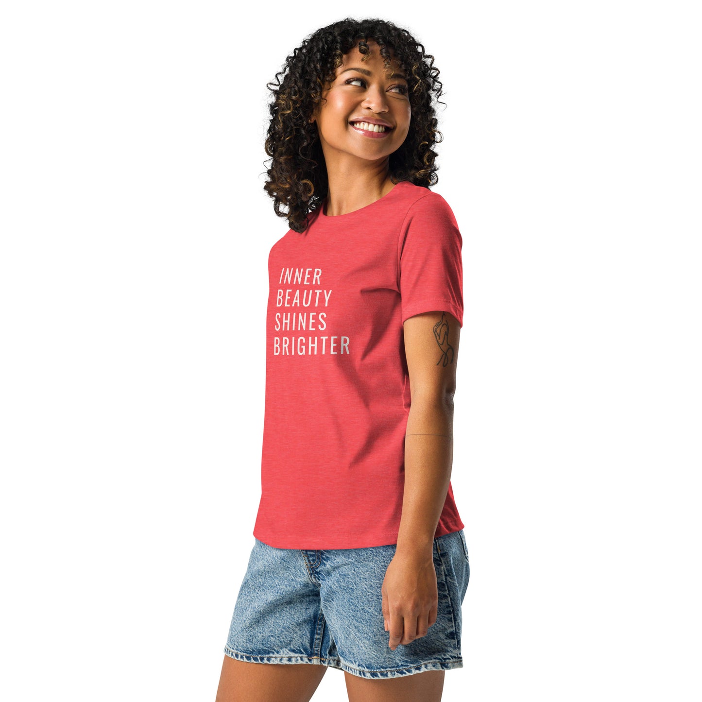 Inner Beauty Shines Brighter-Women's Relaxed T-Shirt