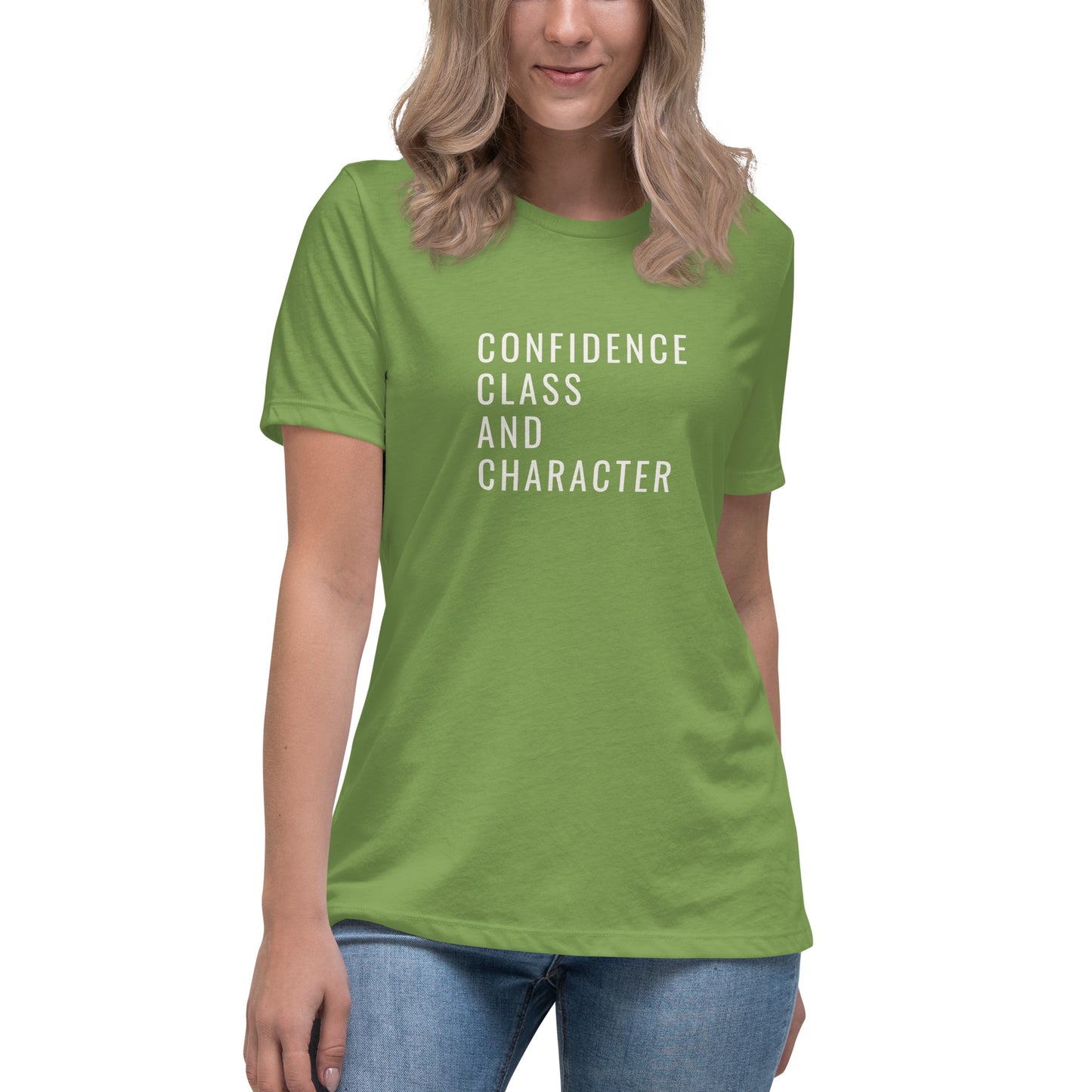 Confidence, Class-Women's Relaxed T-Shirt