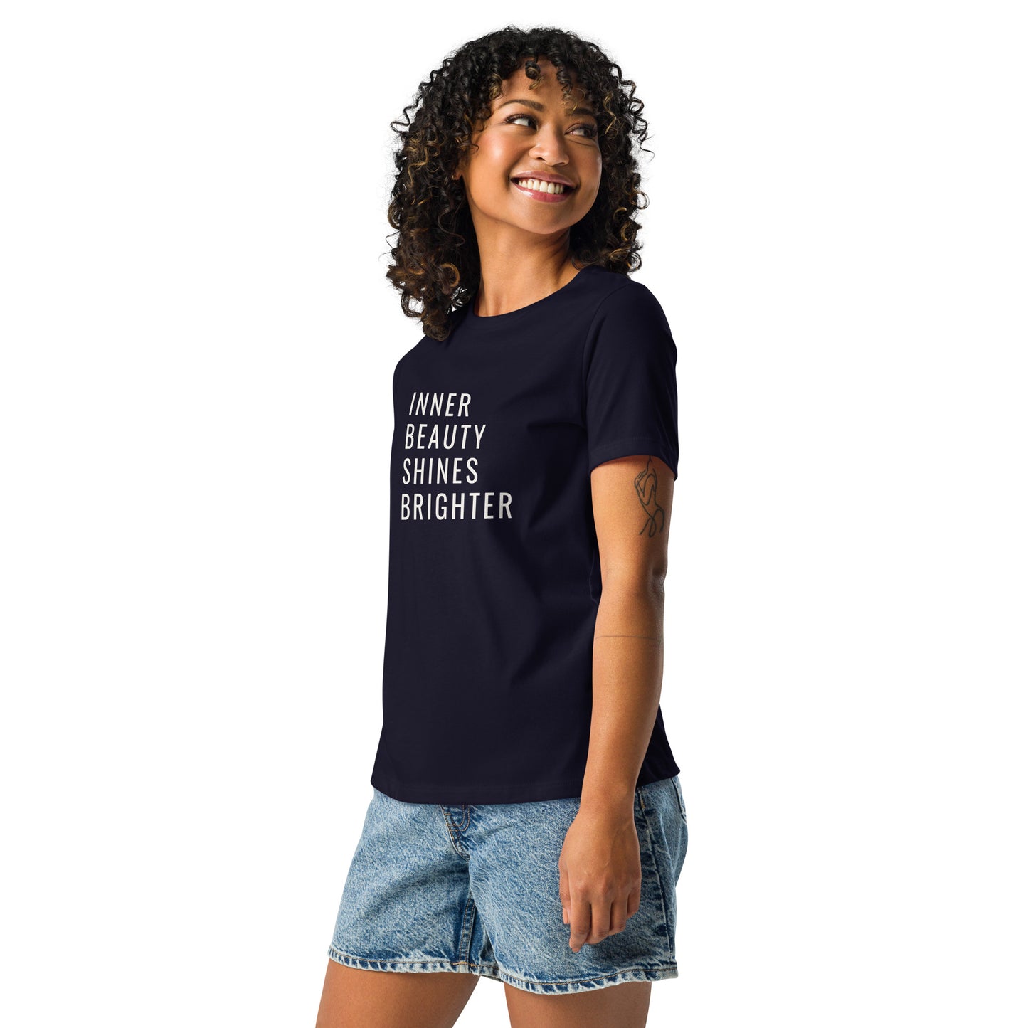 Inner Beauty Shines Brighter-Women's Relaxed T-Shirt