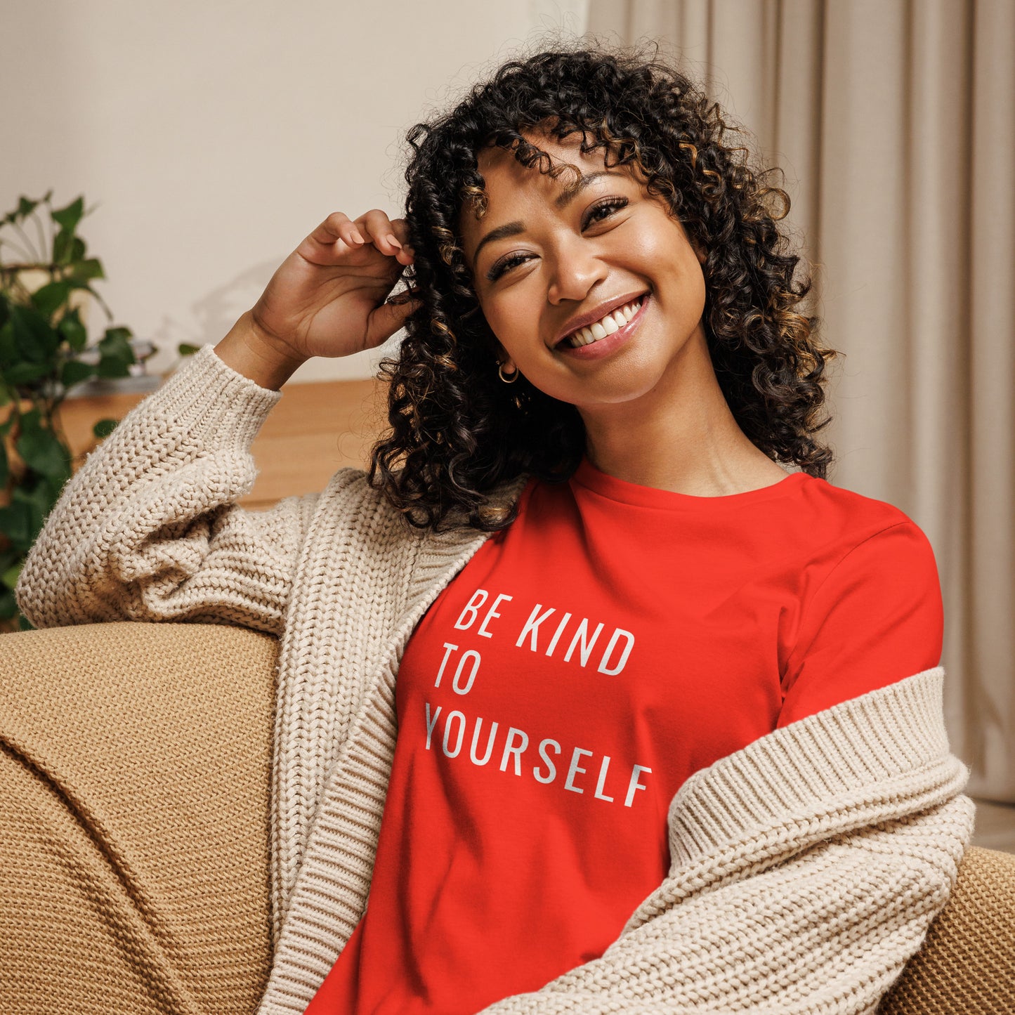 Be Kind To Yourself-Women's Relaxed T-Shirt