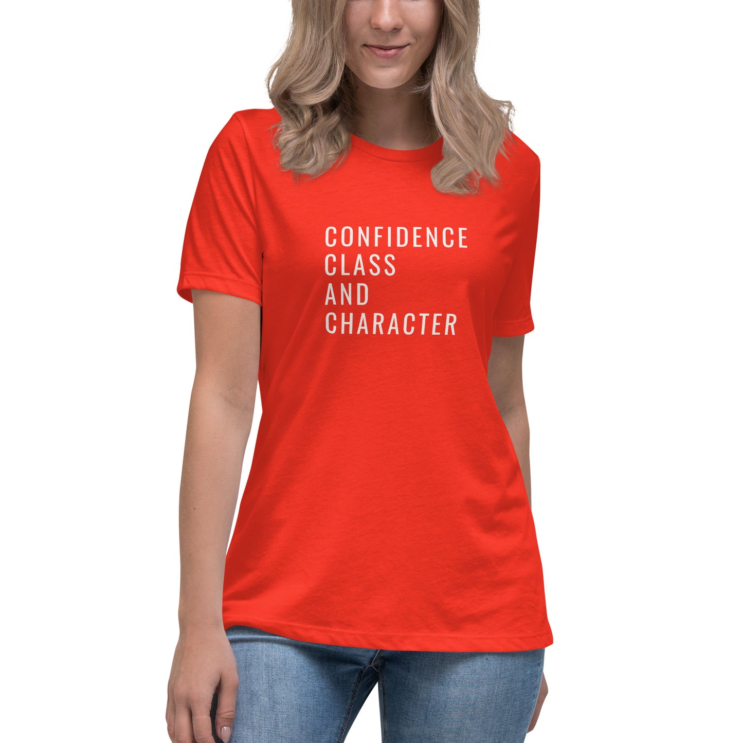 Confidence, Class-Women's Relaxed T-Shirt