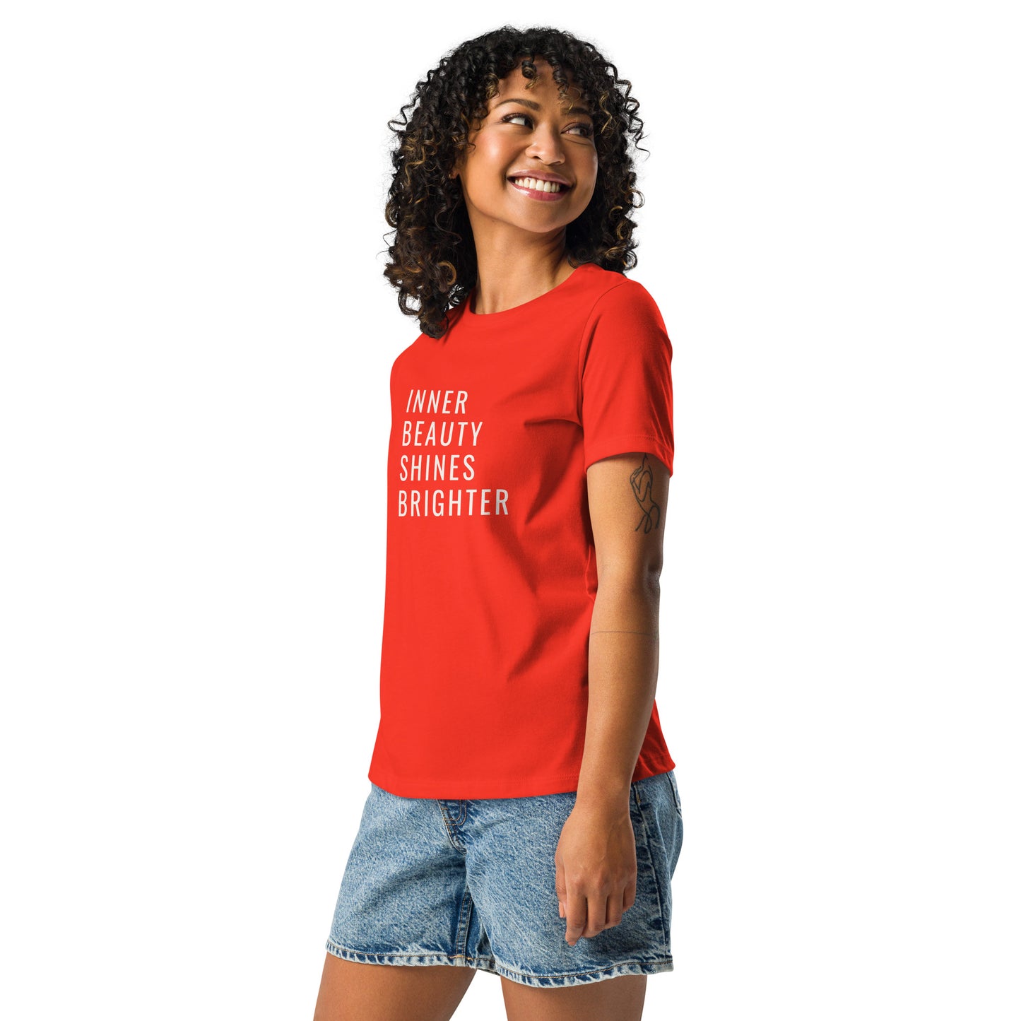 Inner Beauty Shines Brighter-Women's Relaxed T-Shirt